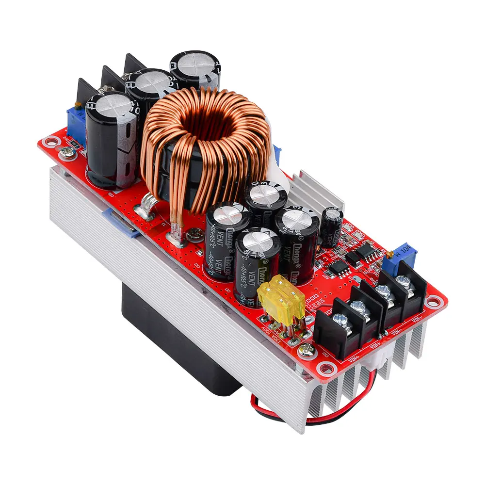 1200/1500/1800W 20/30/40A DC-DC Boost Converter Step Up Power Supply Module 10-60V to 12-90V adjustable voltage charger