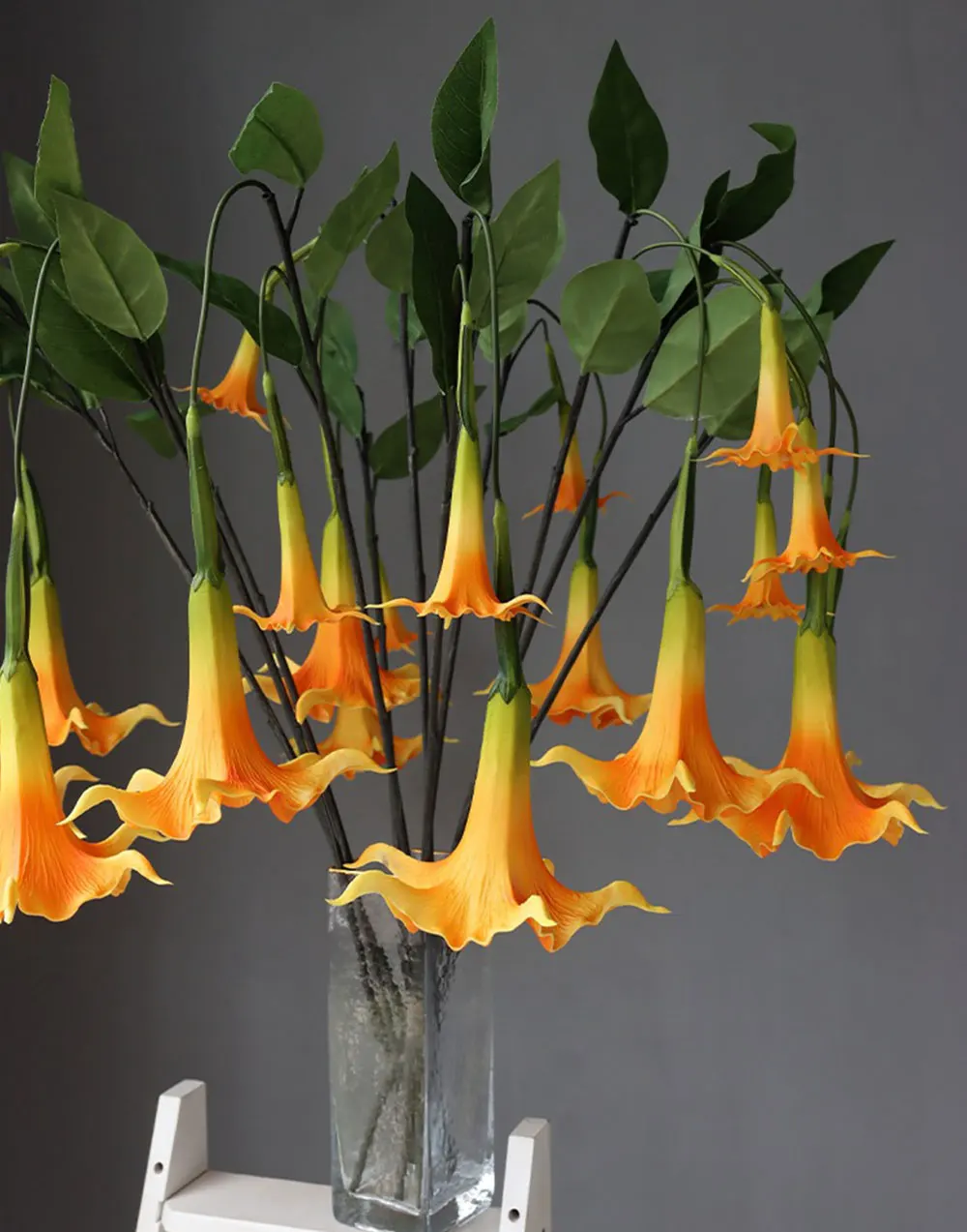 Hochwertige künstliche Blumen aus PU mit echtem Touch-Design – Wandbehang für Hochzeitsfeiern | Blumendekoration für Zuhause, Wohnzimmer, Garten – Detail 2