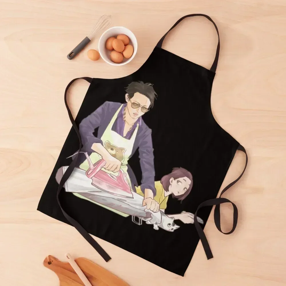 

The Way Of The Househusband - Cute Design Apron Kitchen Apras Man for women halloween Kitchen Chef Cooking Clothes Apron