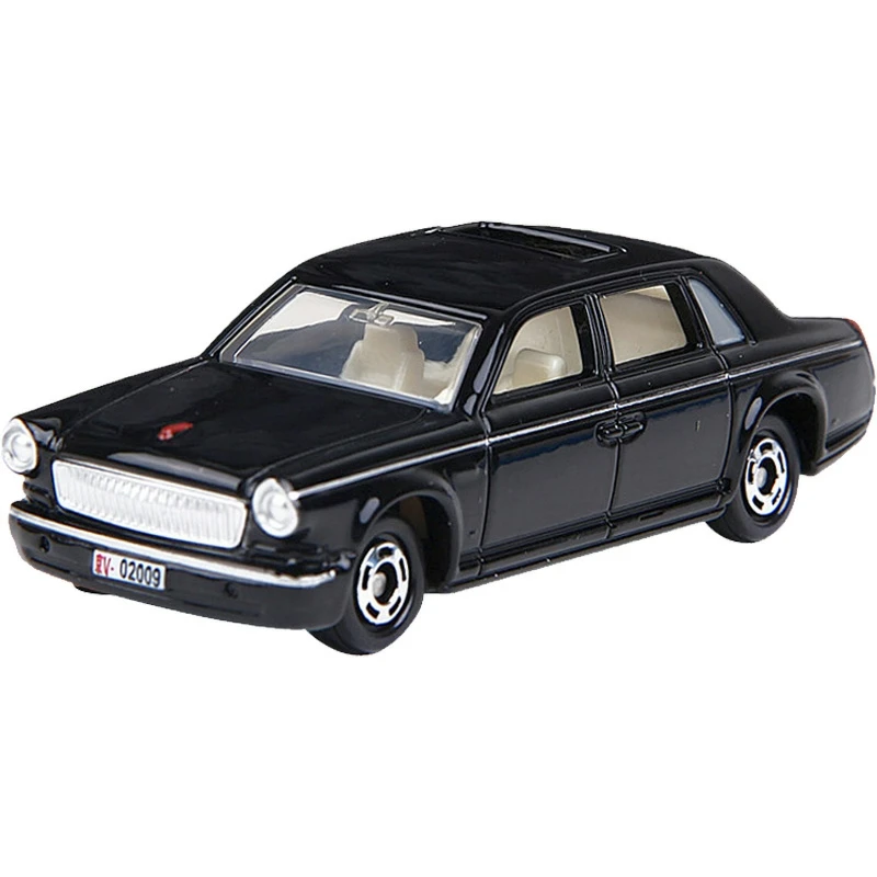 TAKARA TOMY children's collection toy car model, gift for children, CN-11 FAW Hongqi car alloy die cast car pocket car.