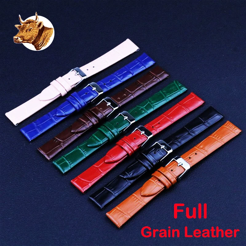 *true genuine* Watch strap Full Grain Leather  Handmade Leather Bracelet Accessories Top Quality