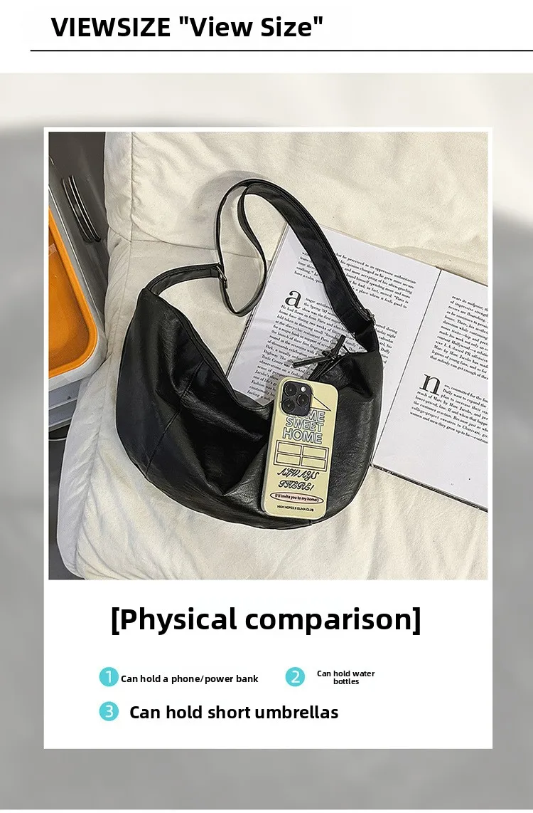 Herrenmode, lässige Umhängetasche, große Kapazität, leicht, schlichtes Design, Hüfttasche, Outdoor-Sport-Rucksack, vielseitig einsetzbar für den täglichen Gebrauch. – Detail 4