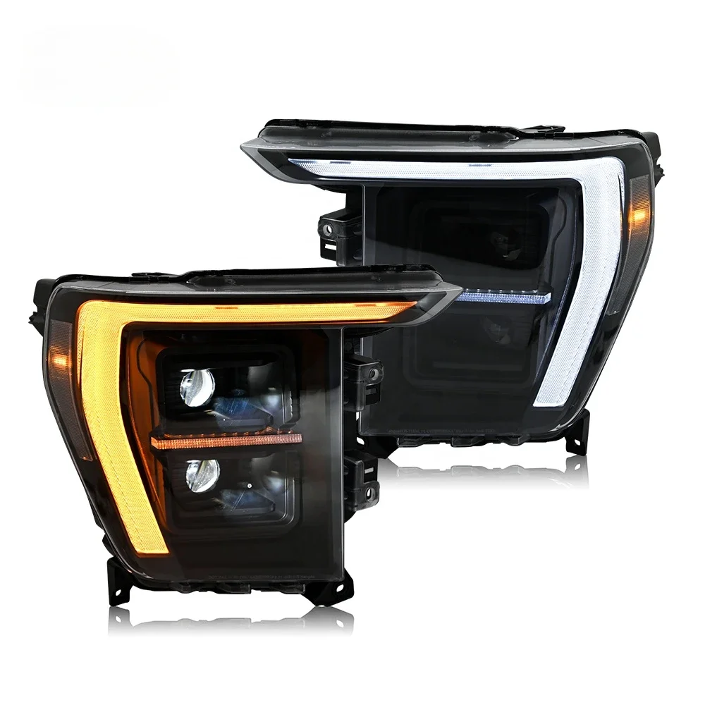 

TT-ABC Full LED Headlights for 2022-2024 Ford F-150 F150 P702 14th Gen Front Lamps