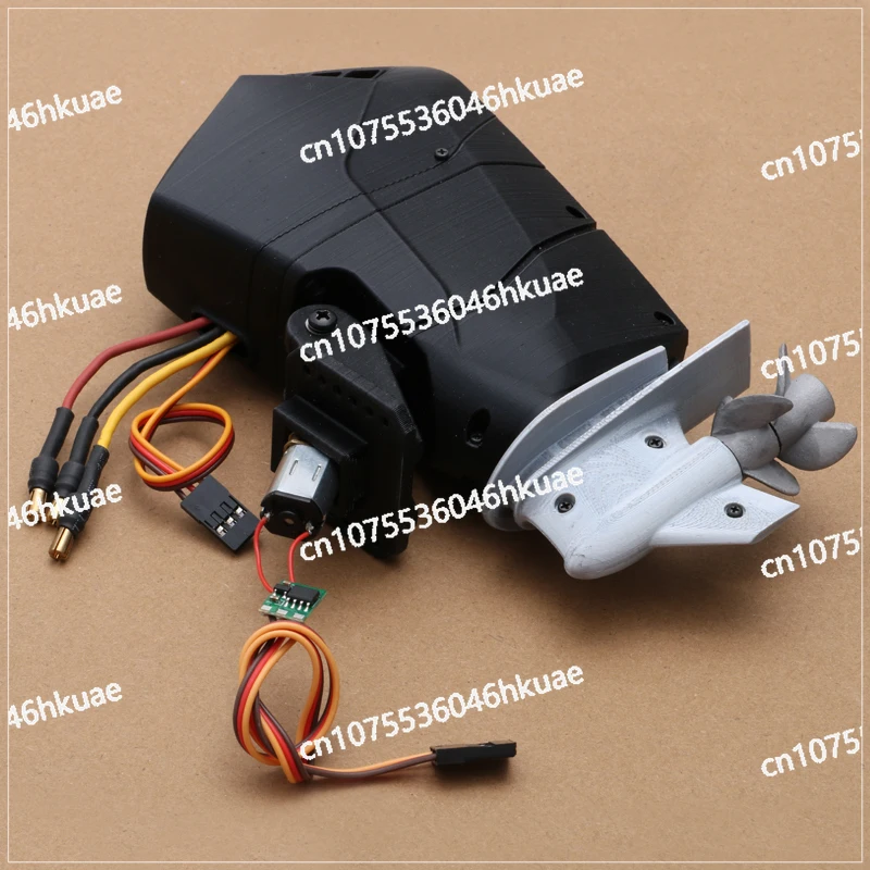 for Remote Control Simulation of Boat Power Engine 1 RC Boat Model 3S Outboard Engine, Twin Propeller Transmission,