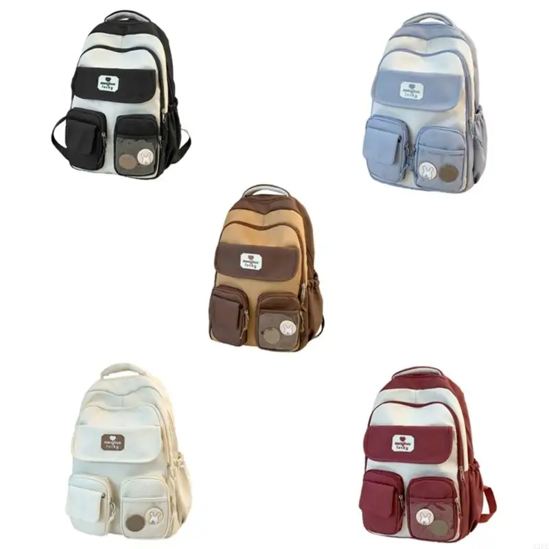 A3PE سعة كبيرة السعة حقيبة الكتب حقيبة سفرة السفر مع حزام قابل للتعديل للمراهق #2