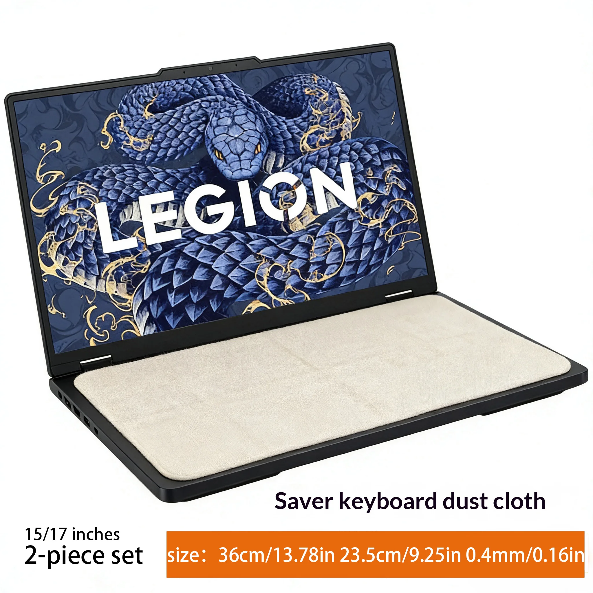 Dust Free Ultra-Fine Fiber Cleaning Cloth, Suitable for Wiping MacBook Laptop Screens, Keyboards, and Dust
