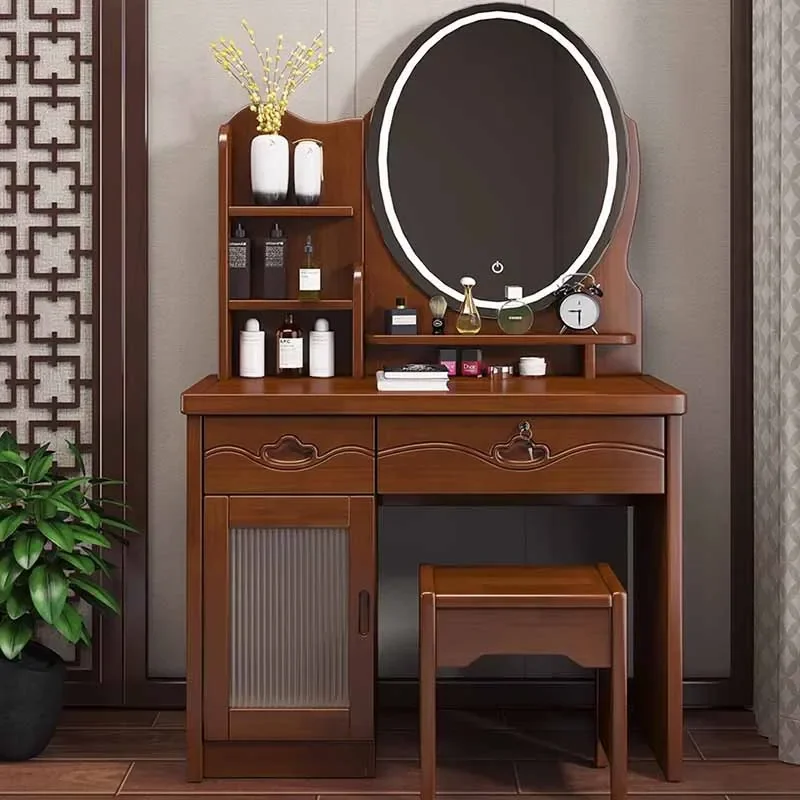 

Wood Brown Box Dresser Eithe Bedroom Girl Nordic Women Living Room Dressing Table Storage Hotel Comoda Pra Quarto Furniture