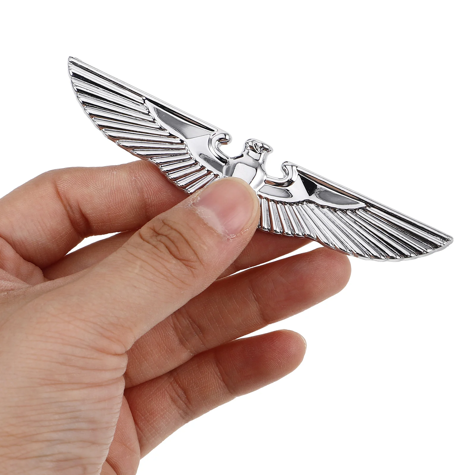 メタルイーグル車のステッカー 3D 効果耐久性のある自動車装飾フードサイドグリル Suv トラック外装バッジデカール自動車