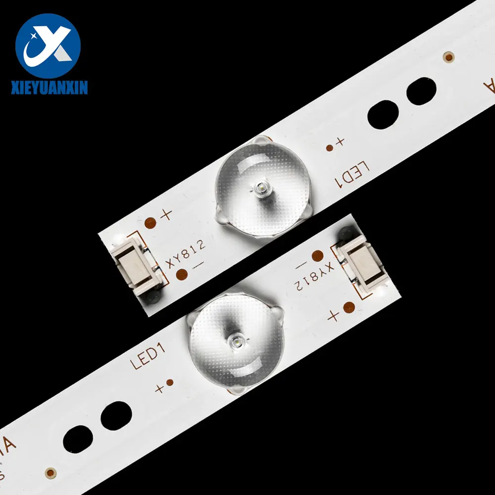 12Pcs/set 50in 488mm LED Backlight Strip for Skyworth 6led V500DK2-QS1 RDL500WY U50 50U2 50E6000 50E3000 50E5DHR 50E366W U5050U2