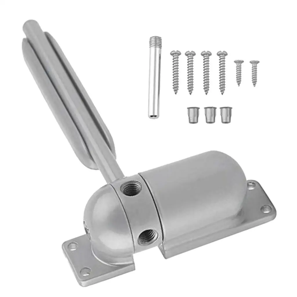 아연 합금 문짝 클로저 자동 조절 문짝 스토퍼 문짝 하드웨어, 회색