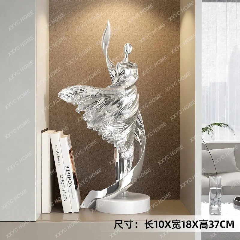 Art figure desktop ornament light luxury living room porch TV cabinet wine cabinet soft decoration