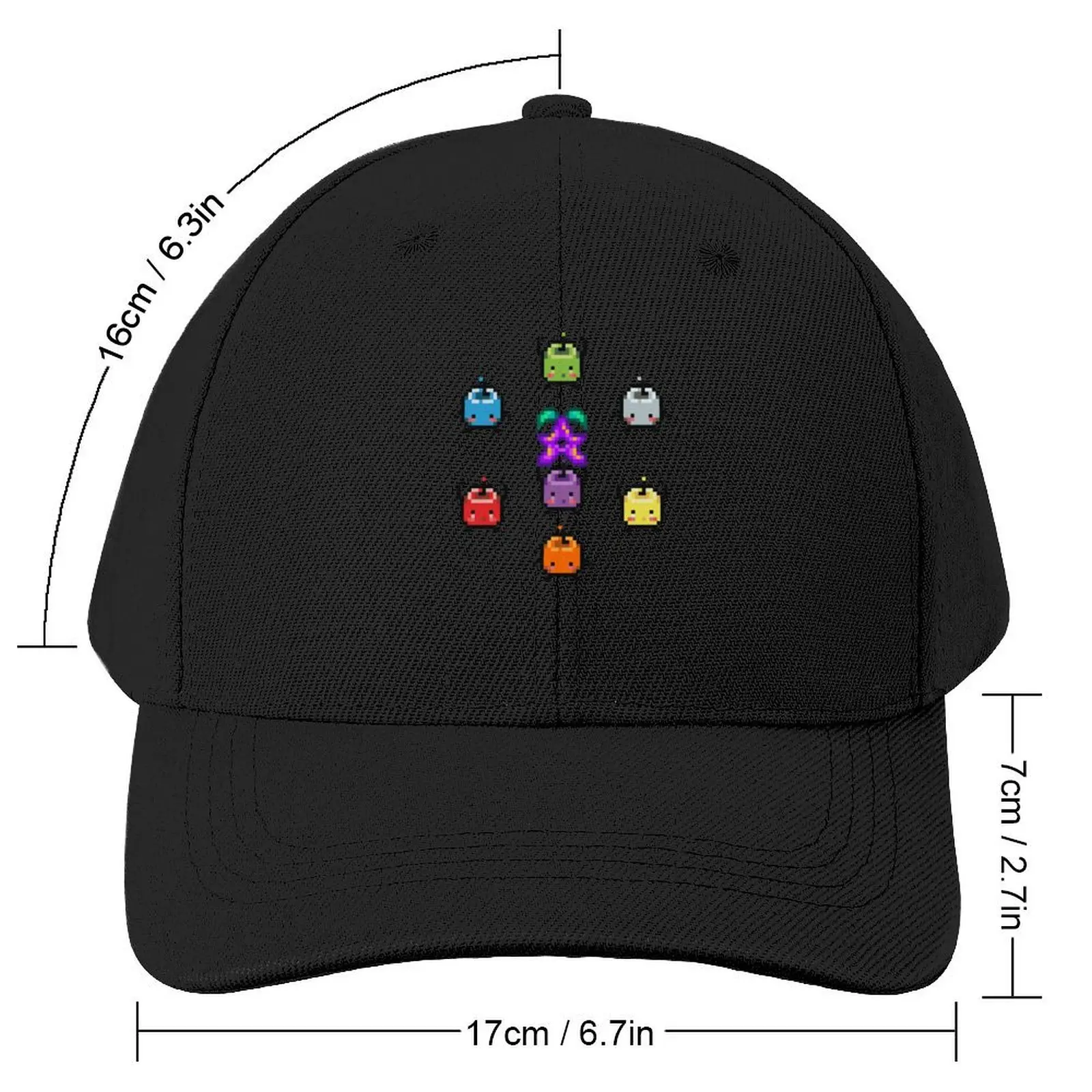 Junimo Stardrop Baseball Cap Hat Man For The Sun party Hat Sunscreen Male Women's