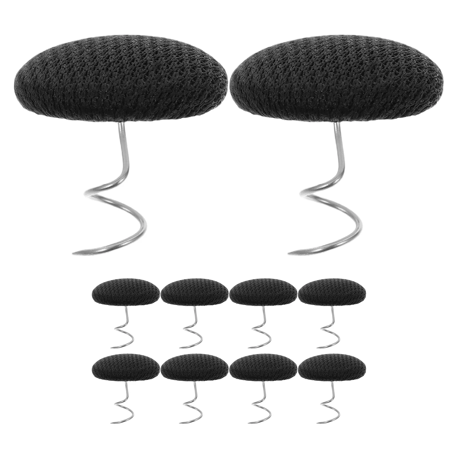 

10pcs Twist Pins For Sofa Upholstery Stainless Steel Anti-Slip Furniture Tacks Holders Grip Spiral Pushpins