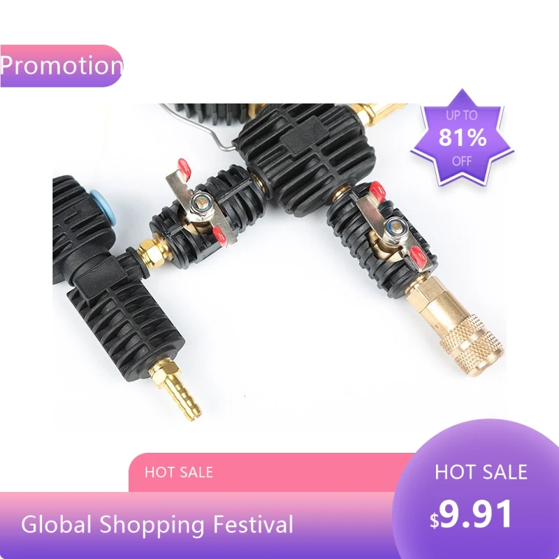 

08004080328pcs Car Water Tank Pressure Leak Test Tool Replacement Coolant Vacuum Pressure Gauge Leak Detector Tes