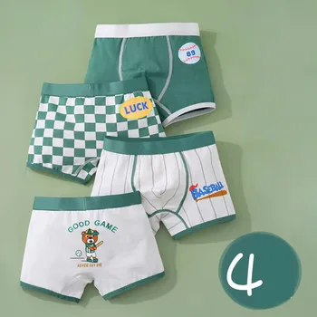 Korean Cartoon Boys Boxers 1