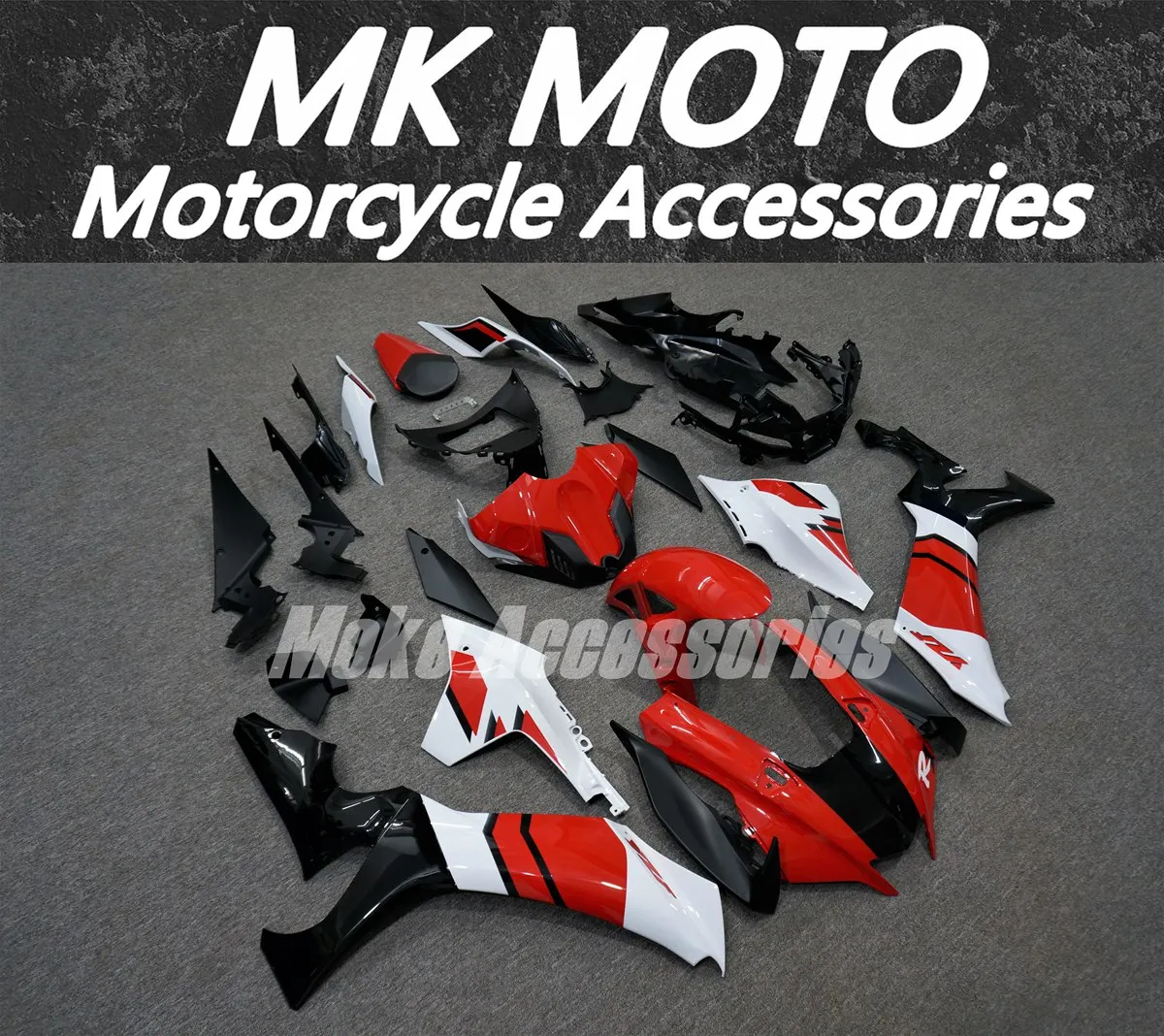 

Motorcycle Fairings Kit Fit For Yzf R1M R1 2020 2021 2022 2023 Bodywork Set High Quality Abs Injection Red White Black