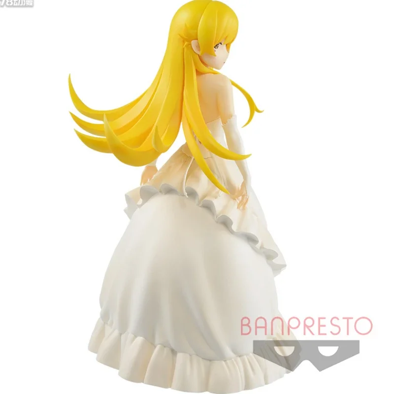 In Stock Original Bandai BANPRESTO EXQ Shinobu Oshino Vol.2 Action Figure Animation Toy Gift Model Collector Anime Hobby Genuine