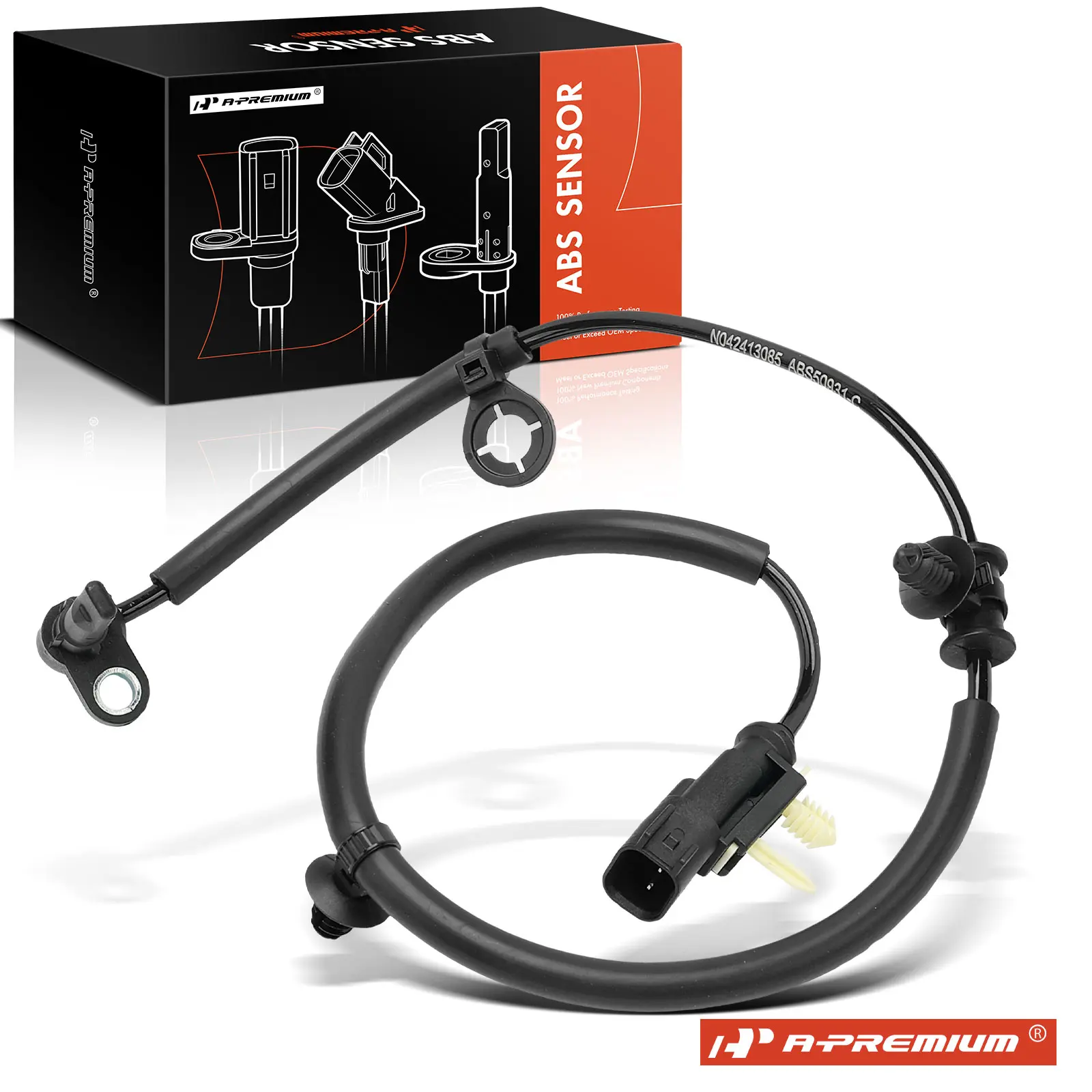 A-Premium Rear Side ABS Wheel Speed Sensor for GMC Terrain 2021 Buick Envision 2018-2020