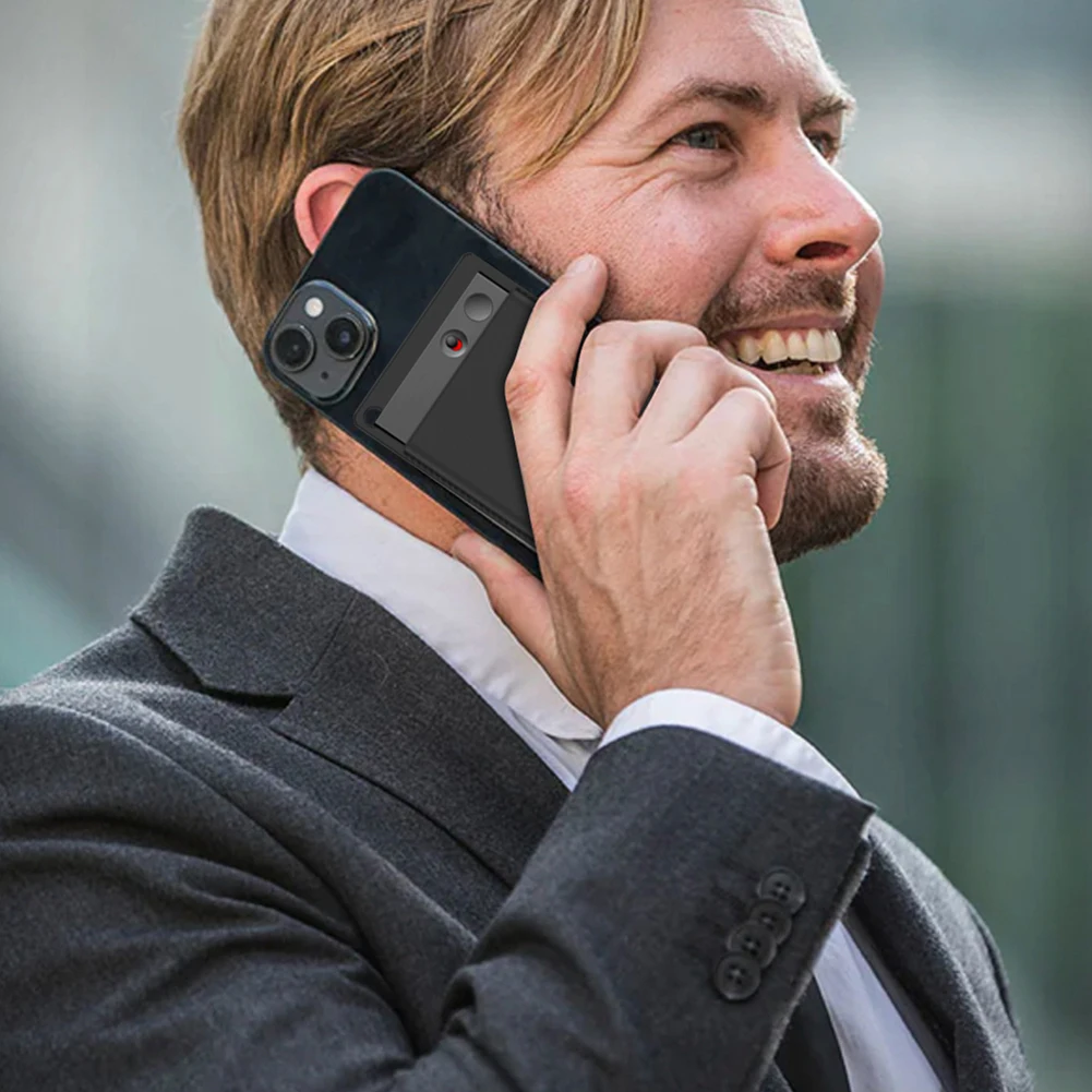 حافظة واقية من السيليكون ، مقاومة للماء ، محمولة ، مع كوب شفط ، لمسجل صوت ai #3