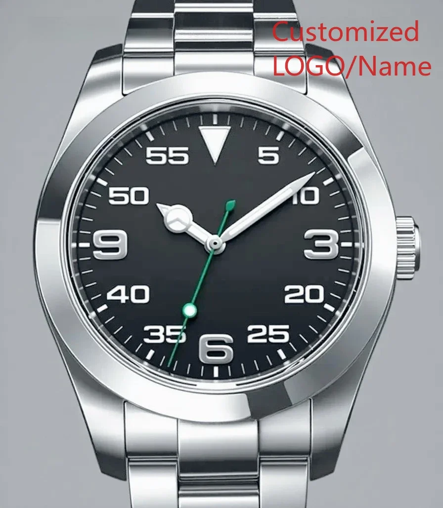 A989 Store Customized Watch Men's WomenAutomatic Mechanical Watch 36mm 40mm 904L Stainless Steel Black Blue