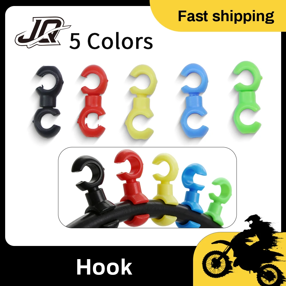 

1 Pc Bicycle Brake Cable Clips Rotatable Mtb Bike Shift Gear Cable Buckle Cycling Cross Hose Guide Clips Multi Color Optional