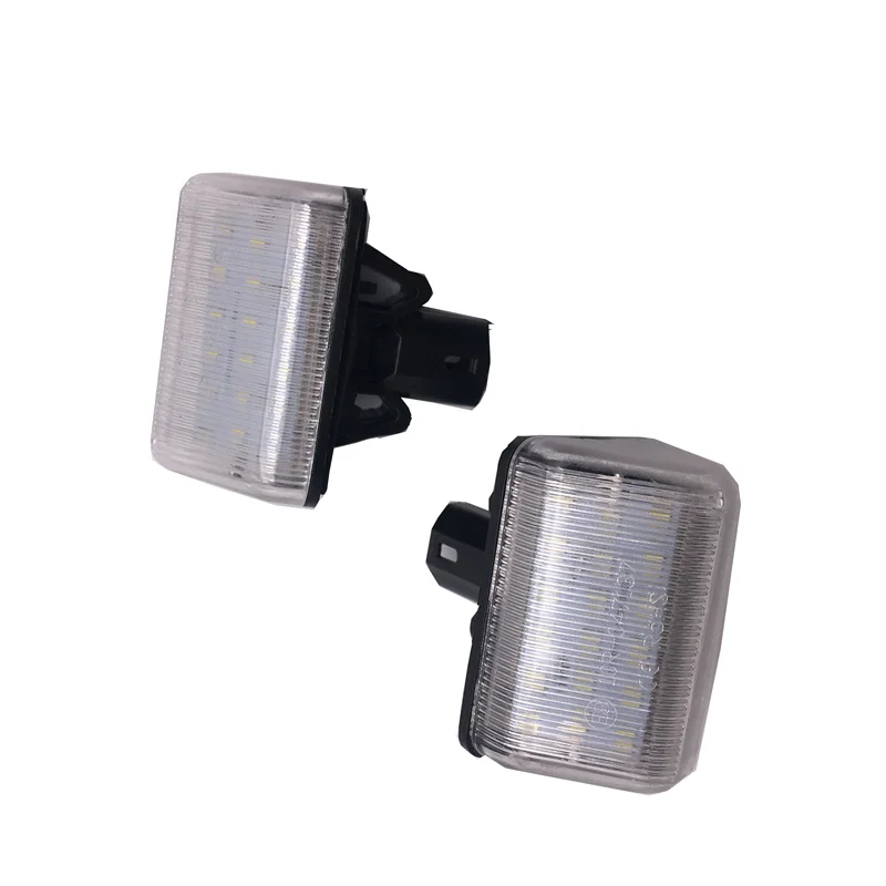 2PCS Number-plate Lamp LED License Plate Light For 2008-2015 Mazda6 Station Wagon For 2007-2012 Mazda CX-7