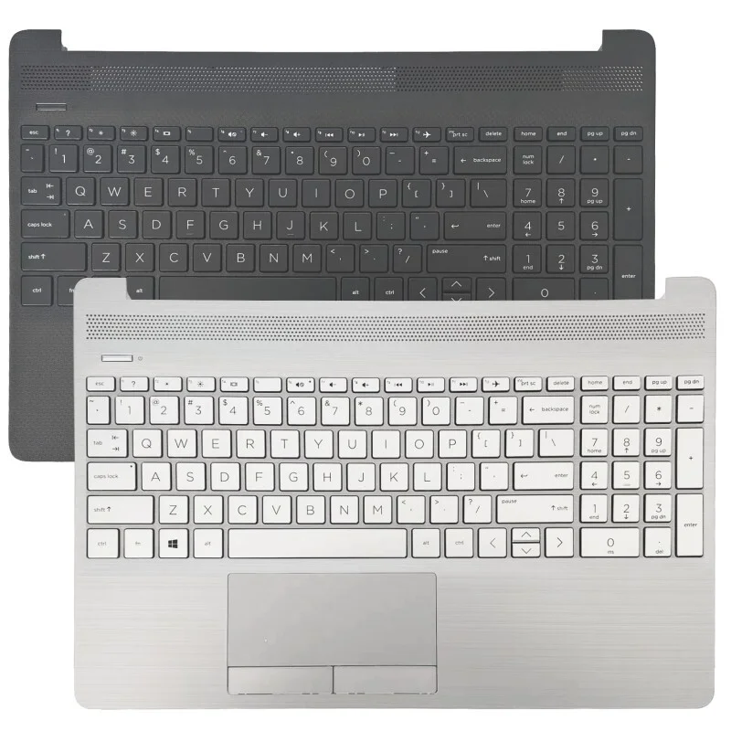 

New For HP 15-DW 15S-DY 15S-DU TPN-C139 Upper Palmrest Case No Backlit Keyboard L94460-001 M31100-001 AP2H8000E00, AP2H8000541