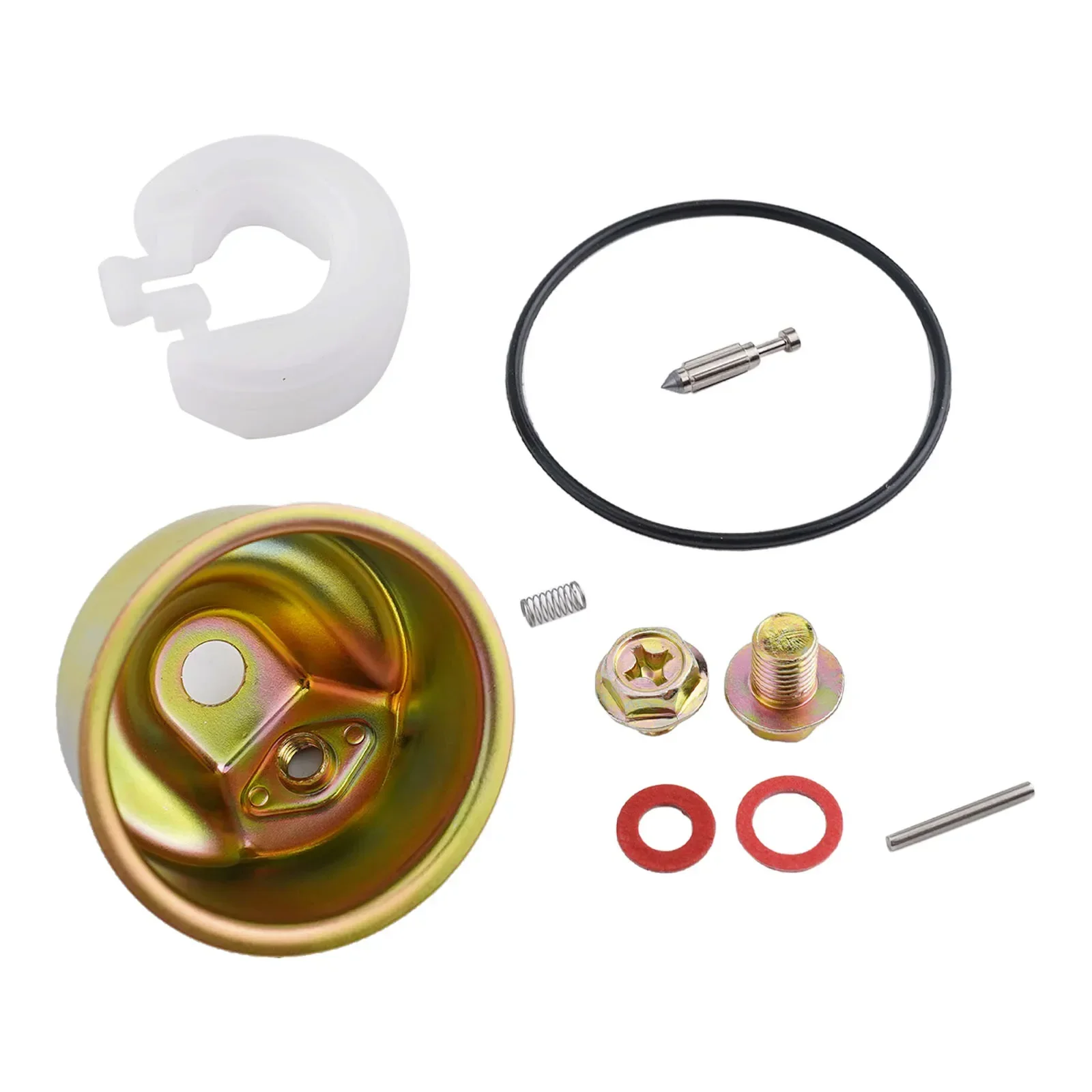 Kit di riparazione carburatore in metallo per kit carburatore GX120 per Honda per GX200 ciotola ago galleggiante guarnizione perno di tenuta parti tosaerba