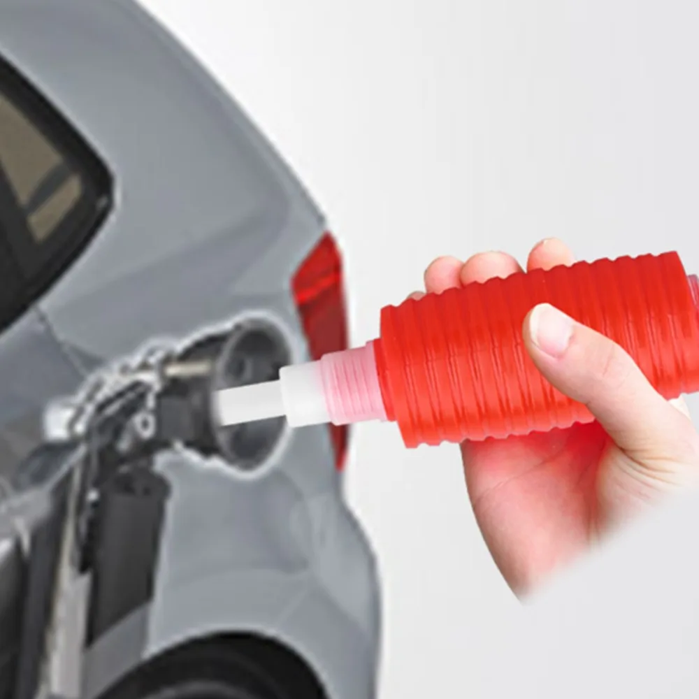 Manual Operation Manual Fuel Transfer Pump Hand Squeeze Universal Oil Suction Pipe Extended Hose Liquid Transfer Pump