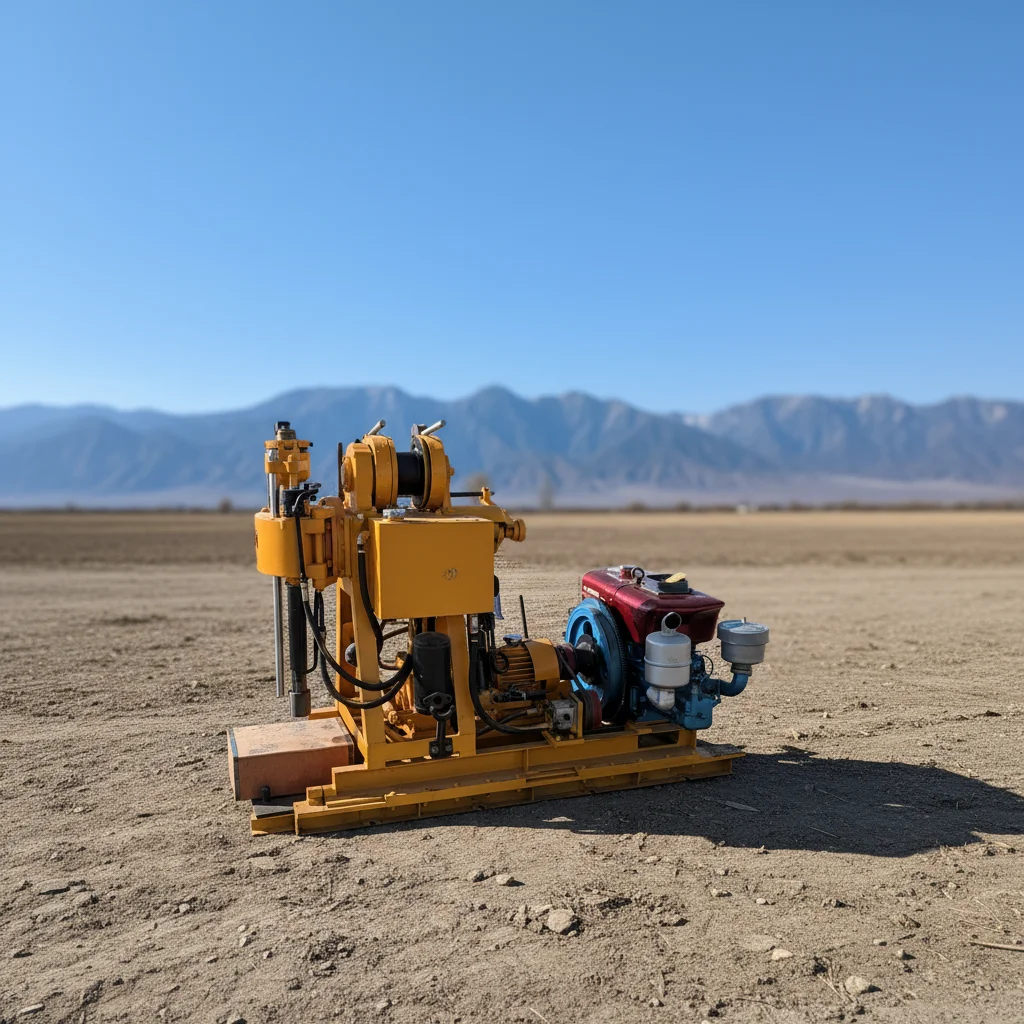 Easy Operation 100m Depth Mini Water Drilling Rig XY-100 Engine Core Drilling Machine