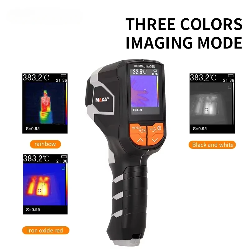 MAKA Mini Hand Held Flir การล่าสัตว์กล้องถ่ายภาพความร้อนอินฟราเรด MAKA