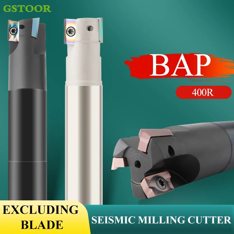 

BAP400R APMT1604 Фрезерный держатель под прямым углом, оправка для токарного станка с ЧПУ, грубая обработка, концевая фреза с ЧПУ