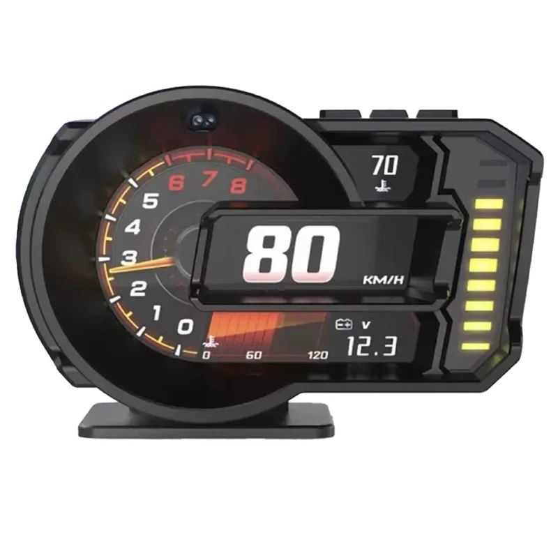 Excellent-A590 HUD Heads-Up Display Accessories For Car Ambient Light Driving Score Heads-Up Display A590