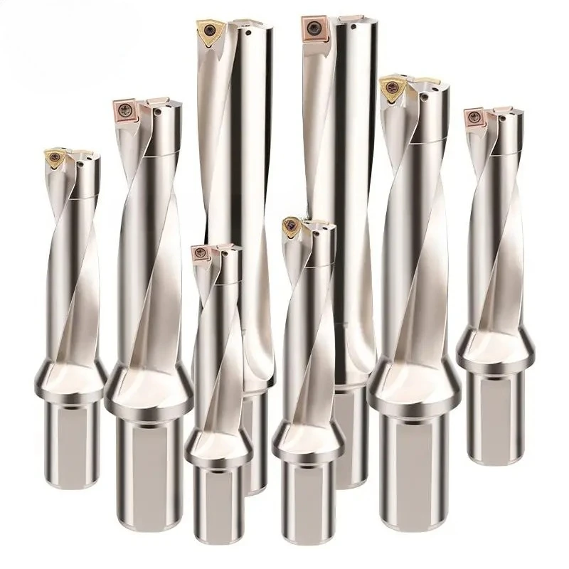 Alta qualidade WC SP Série U Broca C20 C25 C32 2D 3D 4D 5D Brocas de metal SPMG Broca de inserção rápida