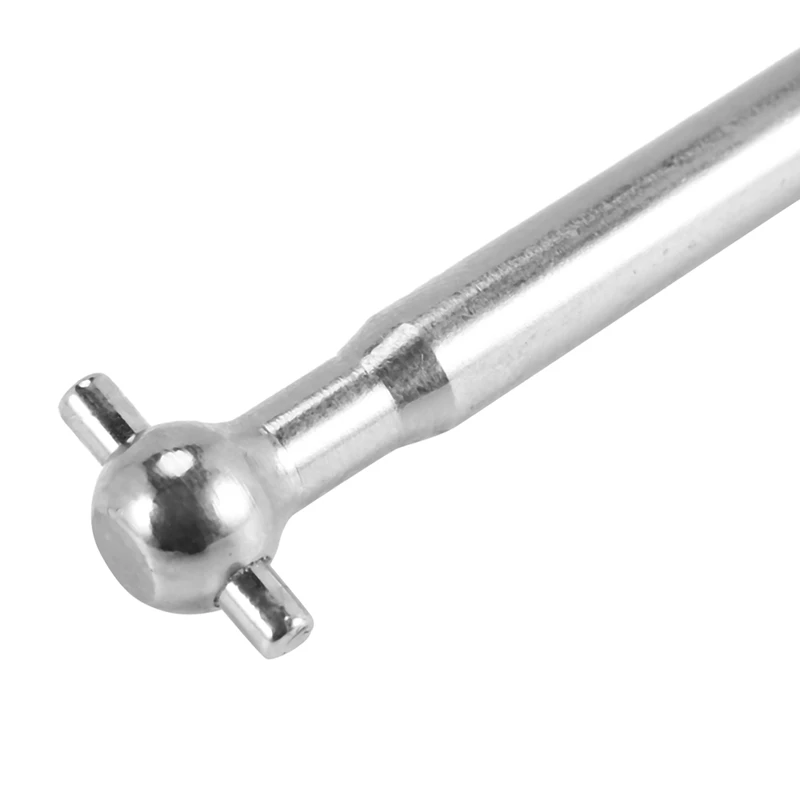 2Pcs Metal Front Drive Shaft CVD Driveshaft -WJ03 For LAEGENDARY Legend 1/10 RC Car Accessories