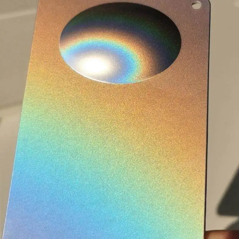 Professional supply of high-quality laser effect pigments, car color  wheels, spraying rainbow paint, rainbow laser paste