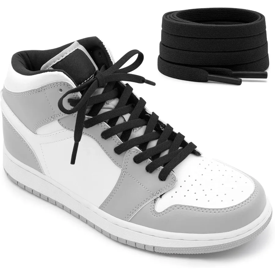 أربطة أحذية مرنة مسطحة: قابلة للتمدد للأحذية الرياضية 2 ص