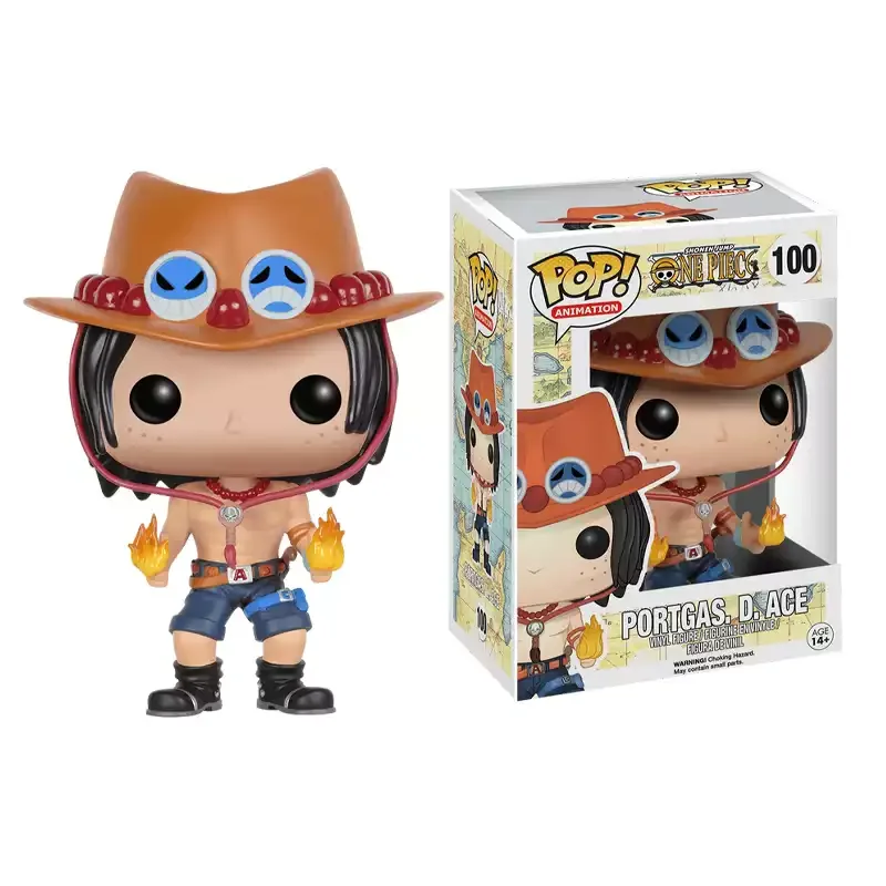

Funko Pop Anime & Manga One Piece PORTGAS. D.ACE Wano Country Peripheral Figurines Toys for Boys Gift Collectible Ornaments