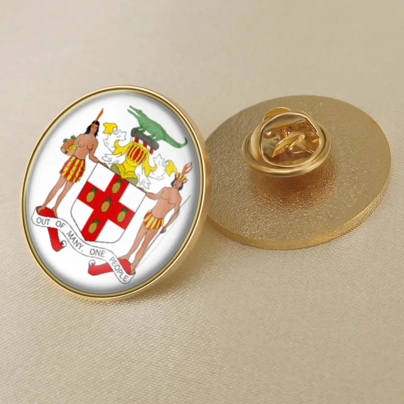 Jamaica National Flag Lapel Pins Country Badges