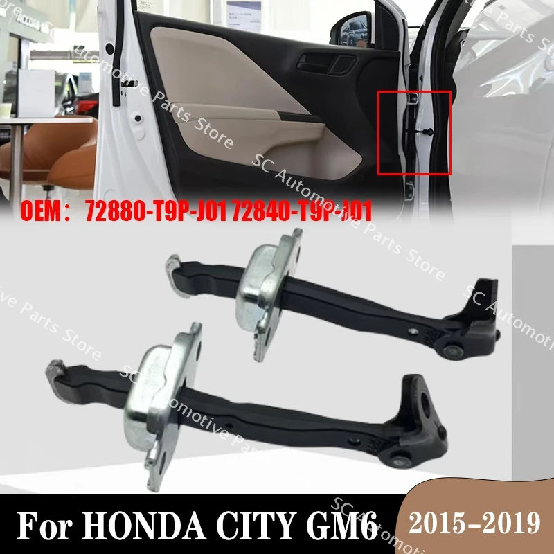 

72880-T9P-J01 72840-T9P-J01 Car Door Checker Stopper Check Strap Limiter For HONDA CITY GM6 2015 2016 2017 2018 2019