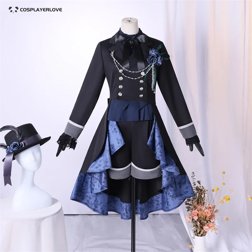 

Black Butler: Emerald Witch Arc Ciel Phantomhive Halloween Cosplay Costume Outfit