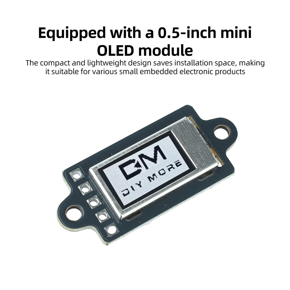 0,96 Zoll ST7735S / 0,5 Zoll ST7312 IPS LCD TFT Anzeigemodul 160x80 Display SPI Farbbildschirm – Detail 4