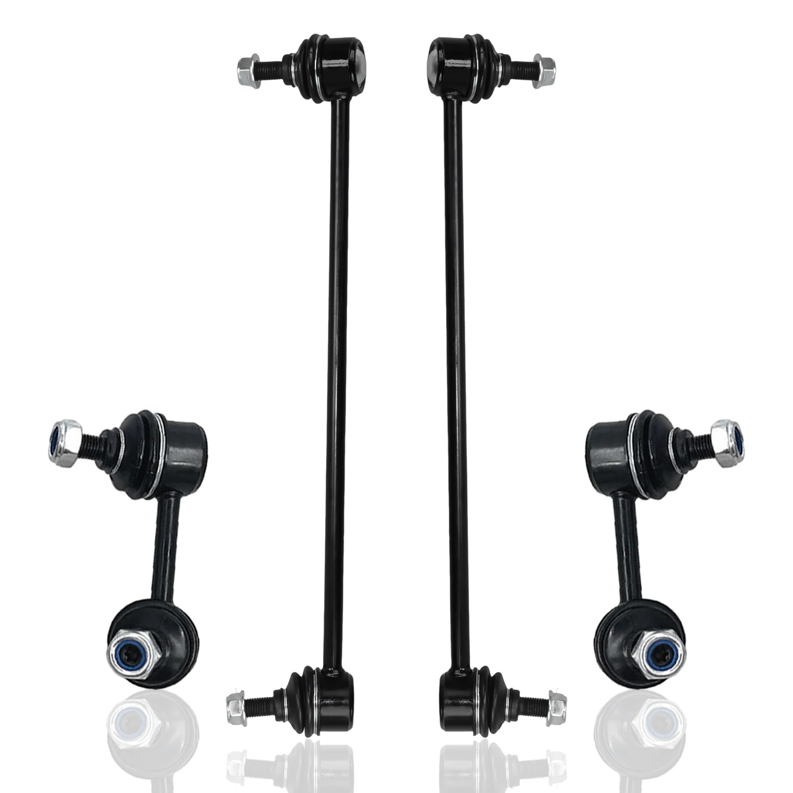 TOPICKSAP 4Pcs Front Rear Stabilizer Sway Bar End Link LH RH Assembly Kit for Honda Civic Acura ILX 2012- 2016 2017 2018 2019