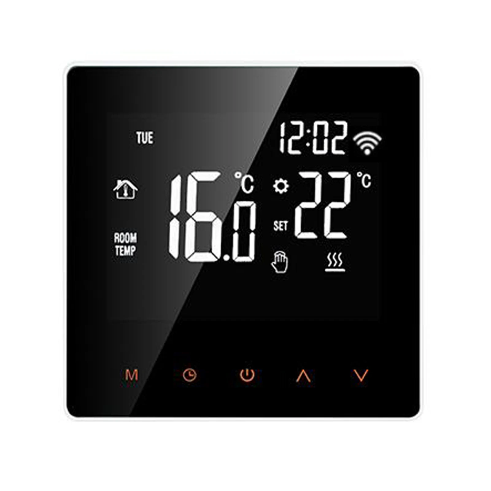 High Quality Replacement Heating Thermostat Heating Accessories WIFI Wall Mounted 3A 16A LCD Thermostat 110-230V AC