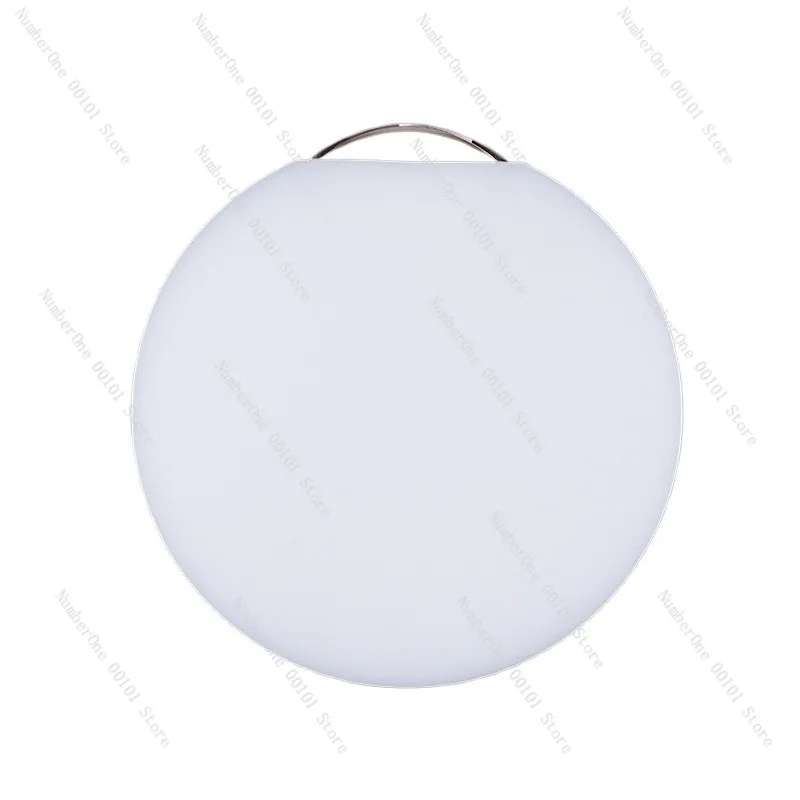 Round Cutting Board, Antibacterial Plastic, Household Kitchen Chopping Board, Thickened, Anti-Slip Food Grade for Safe Food