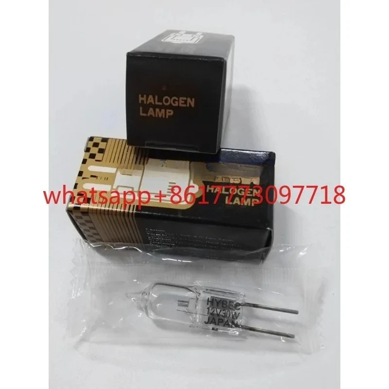 Japanese HYBEC halogen bulb JC 12V30W vertical wire 2000 hour spectrophotometer  lamp projector lamp