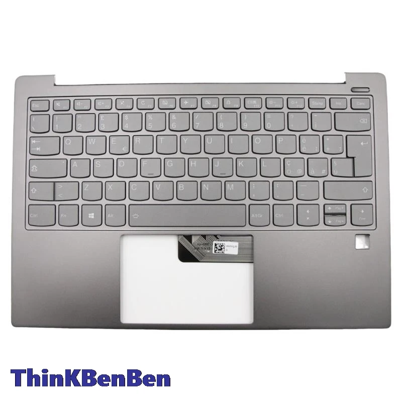 

IT Italian Iron Gray Keyboard Upper Case Palmrest Shell Cover For Lenovo Ideapad 730S Yoga S730 13 13IML 13IWL 5CB0S95065