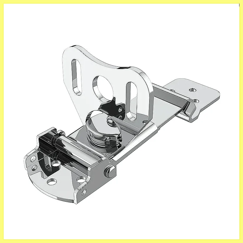 304 Stainless Steel Anti-Theft Rotating Butterfly Pull Box Lock for Aviation Container Fixed Transport Hardware Accessories