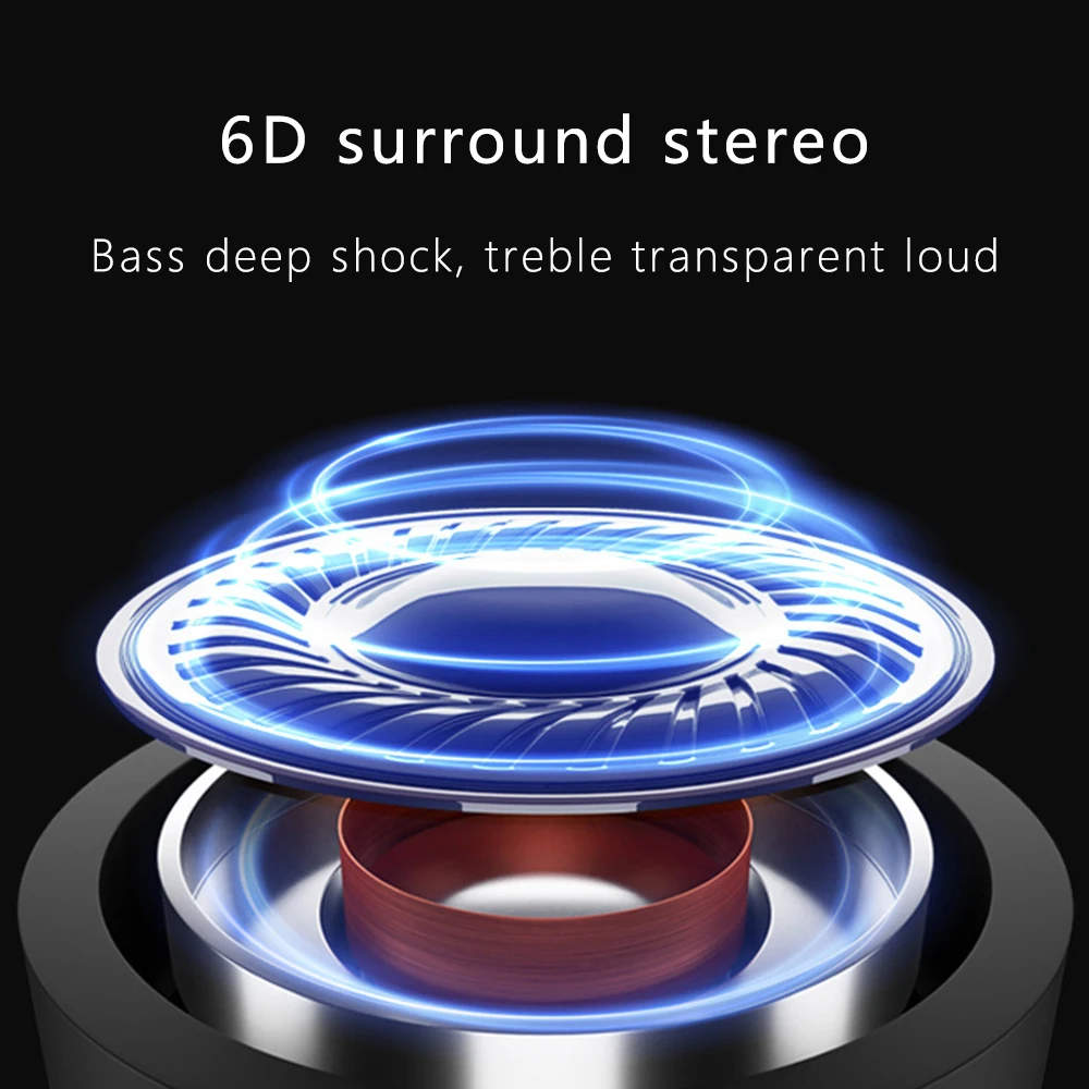 Słuchawki do spania na szyję Silikonowe bezprzewodowe słuchawki do spania Bluetooth 6D Stereo Wiszące na szyję Sportowe bezprzewodowe słuchawki Bluetooth V5.0