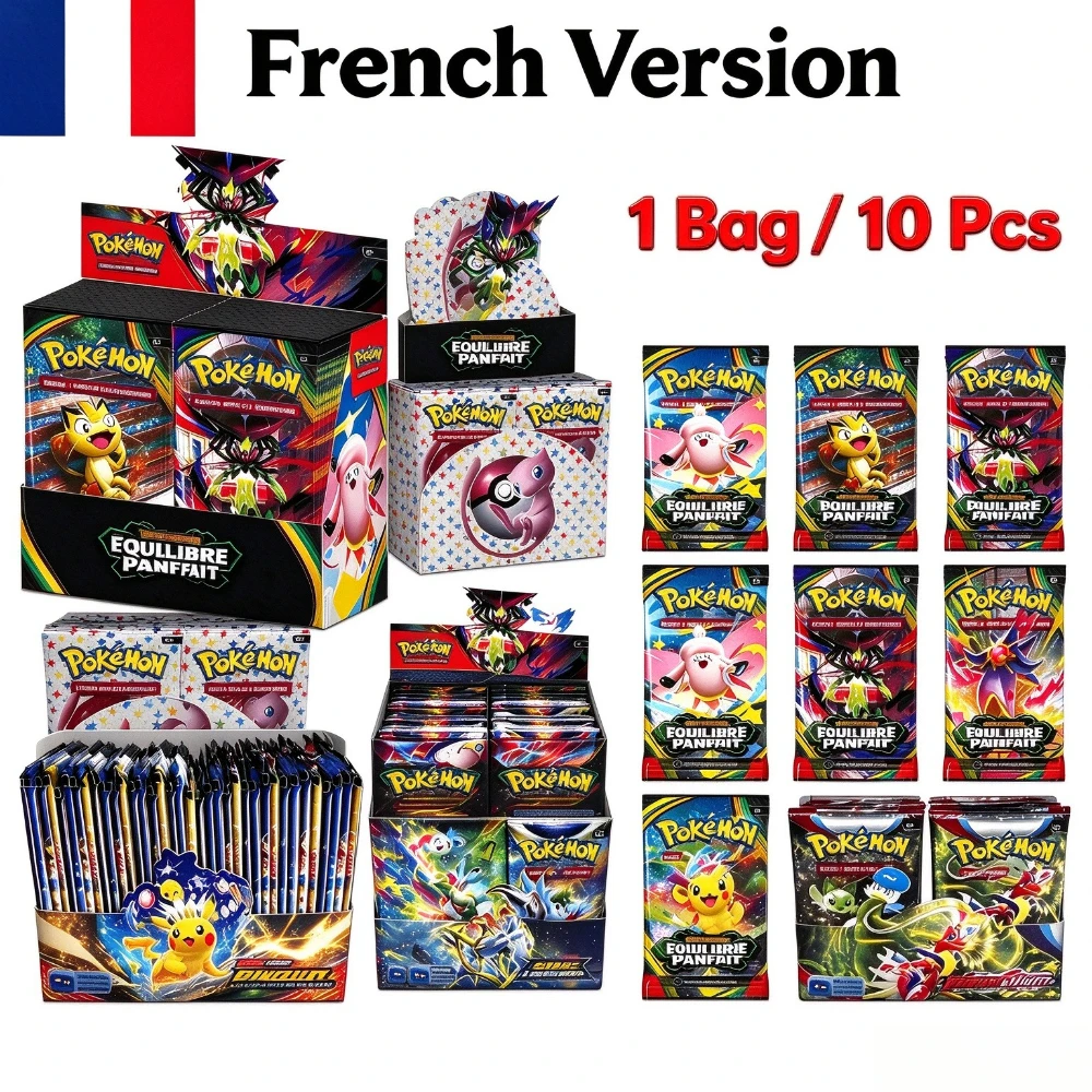 French Pokémon Trading Card Booster 360PCS  Aventures Ensemble MEGA EVOLUTION  Collection Game Cards